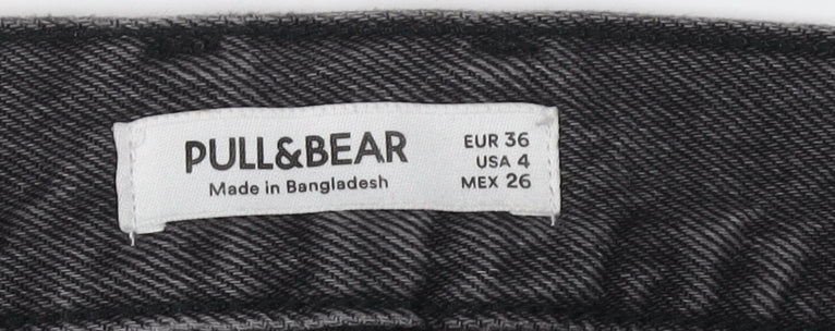 Pull & Bear Women's Black Jeans, Size 8, Excellent Condition