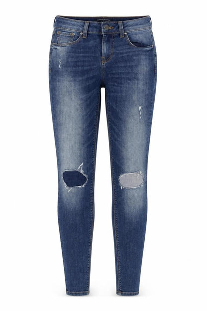 Womens UK Size 8 Marks and Spencer Slim Fit Skinny Blue Jeans