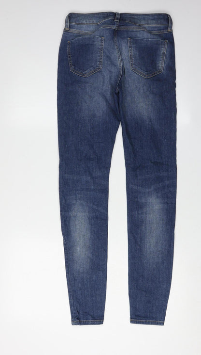Womens UK Size 8 Marks and Spencer Slim Fit Skinny Blue Jeans