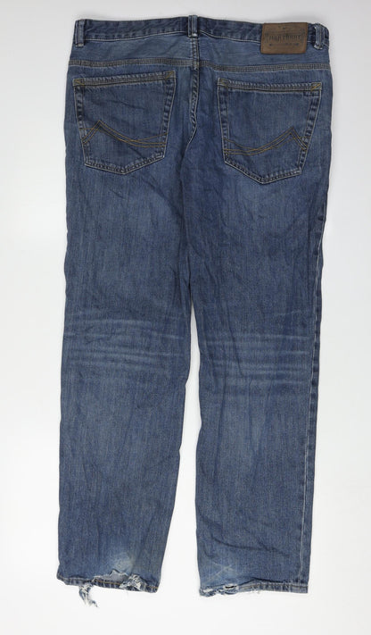Mantaray Men's Blue Straight Jeans Size 36R