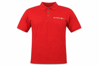 Mens UK Size M Nutrisport Cotton Polo Shirt