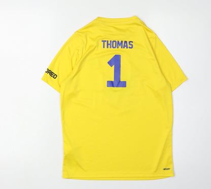 New Balance Boys Yellow Cricket T-Shirt Size 146