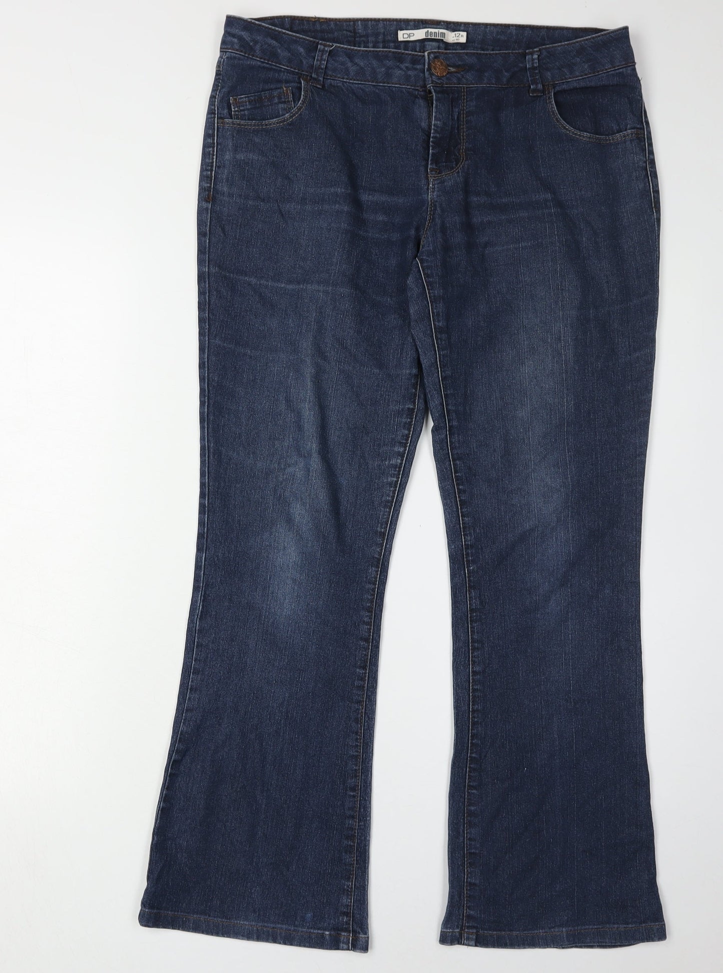 Dorothy Perkins Blue Bootcut Jeans Women Size 12
