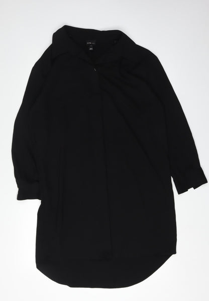 River Island Women's Black Shirt Dress Size 10