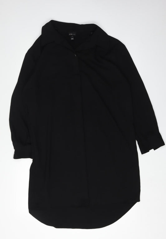 River Island Women's Black Shirt Dress Size 10