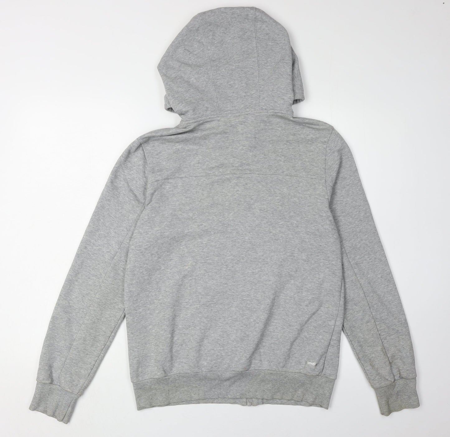 Adidas Women's Grey Full Zip Hoodie M