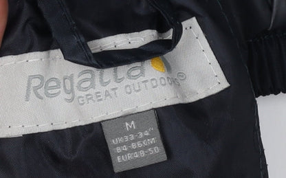 Regatta Men's M Rain Trousers Black Waterproof