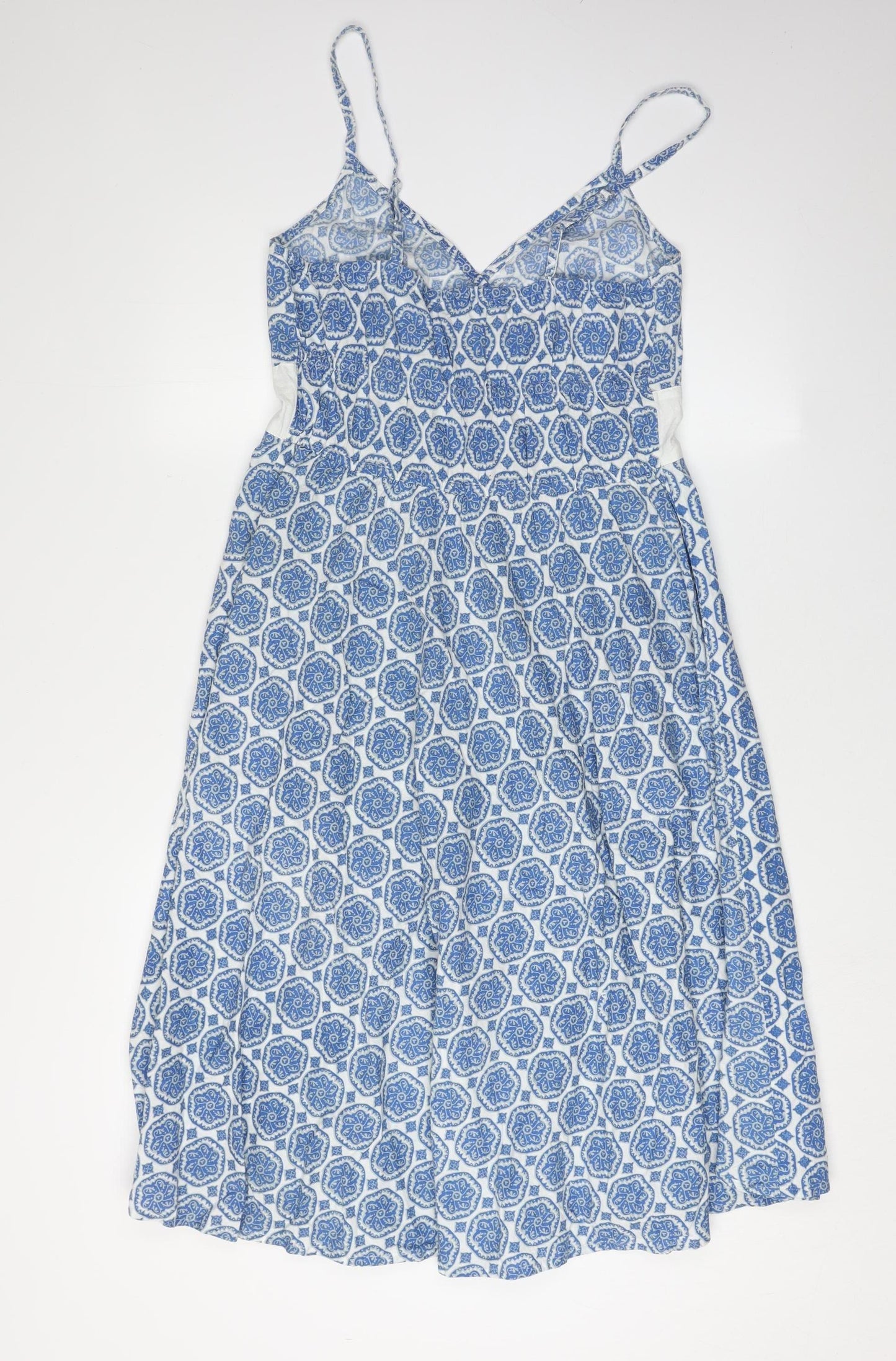 Pistachio Women's Blue Geometric A-Line Dress S