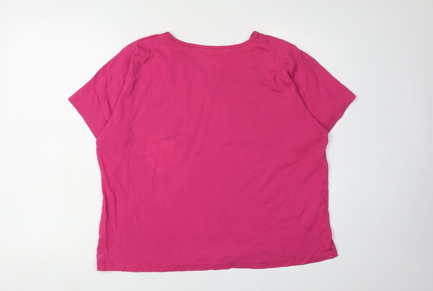 Womens UK Size L Honor Millburn Pink  T-Shirt