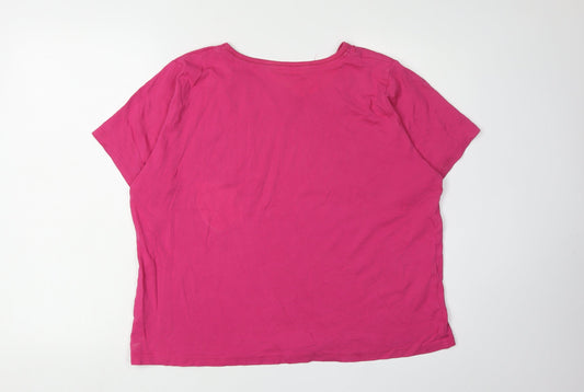 Womens UK Size L Honor Millburn Pink  T-Shirt