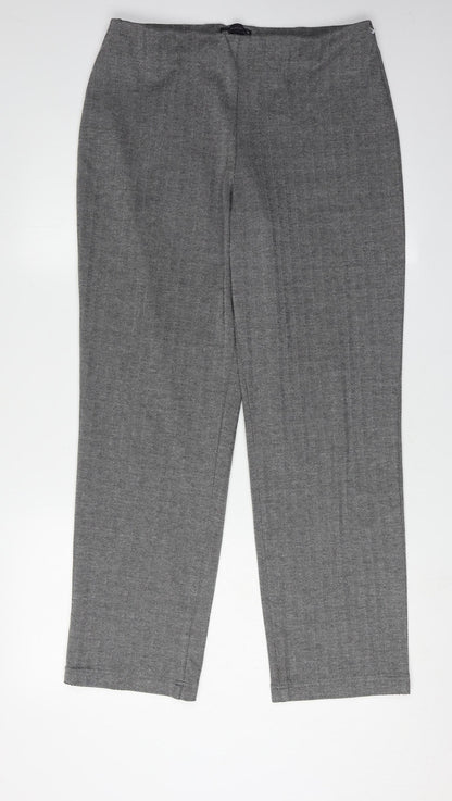 Womens UK Size 12 Marks and Spencer   Grey Trousers