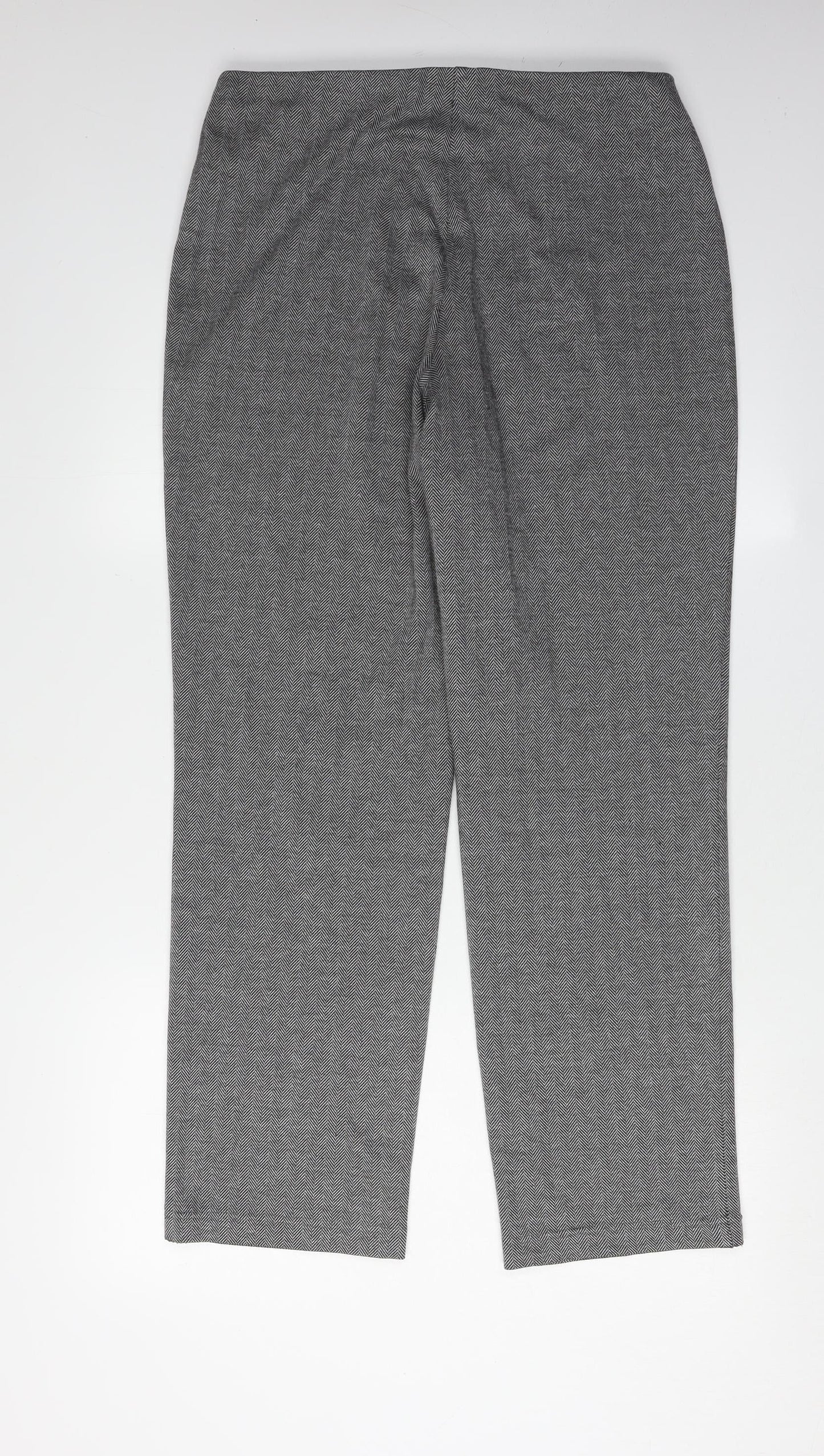 Womens UK Size 12 Marks and Spencer   Grey Trousers