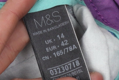 Marks & Spencer Women's Multicoloured Chino Shorts