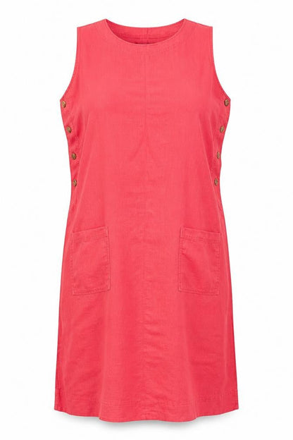 Marks and Spencer Women's Pink Sleeveless Dress 14