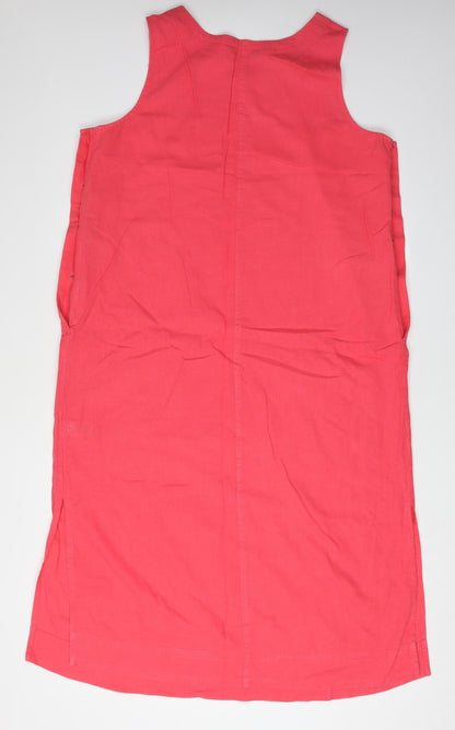 Marks and Spencer Women's Pink Sleeveless Dress 14