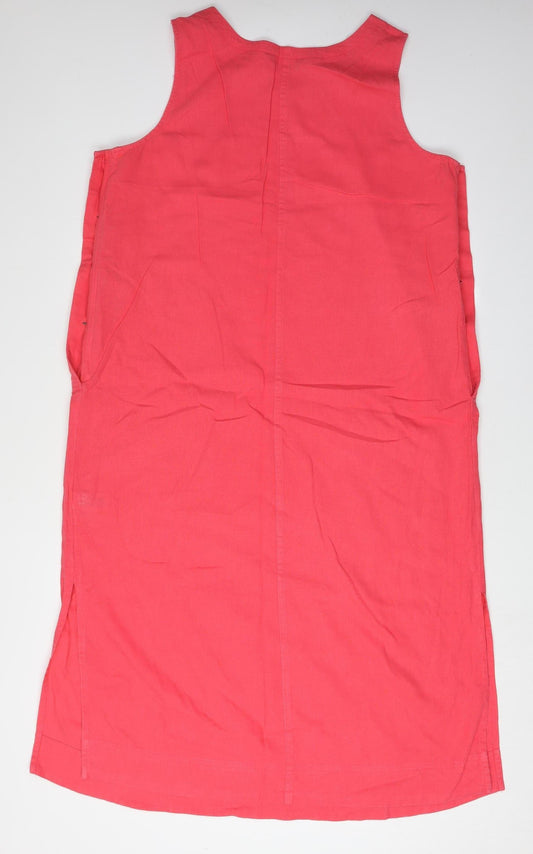 Marks and Spencer Women's Pink Sleeveless Dress 14