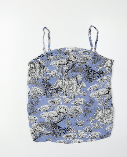 Womens UK Size 12 Warehouse Blue Camisole Tank