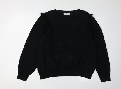 Womens UK Size 20 Marks and Spencer Black  Jumper