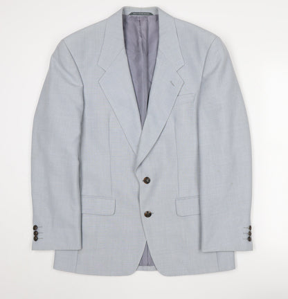 Mens UK Size 48 DESCH Regular Grey Suit Jacket