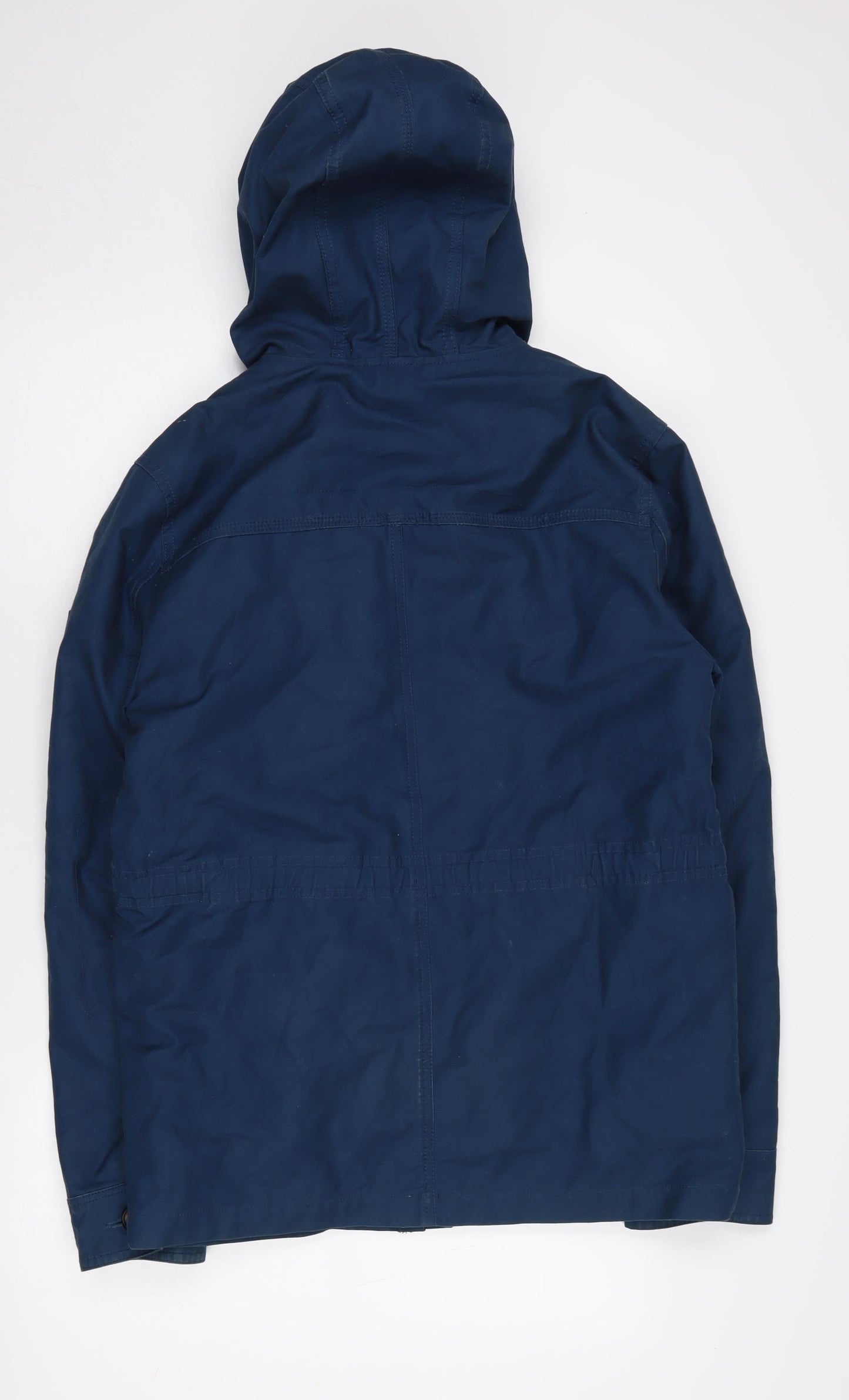 Mens UK Size S Burton Menswear Blue Parka Coat