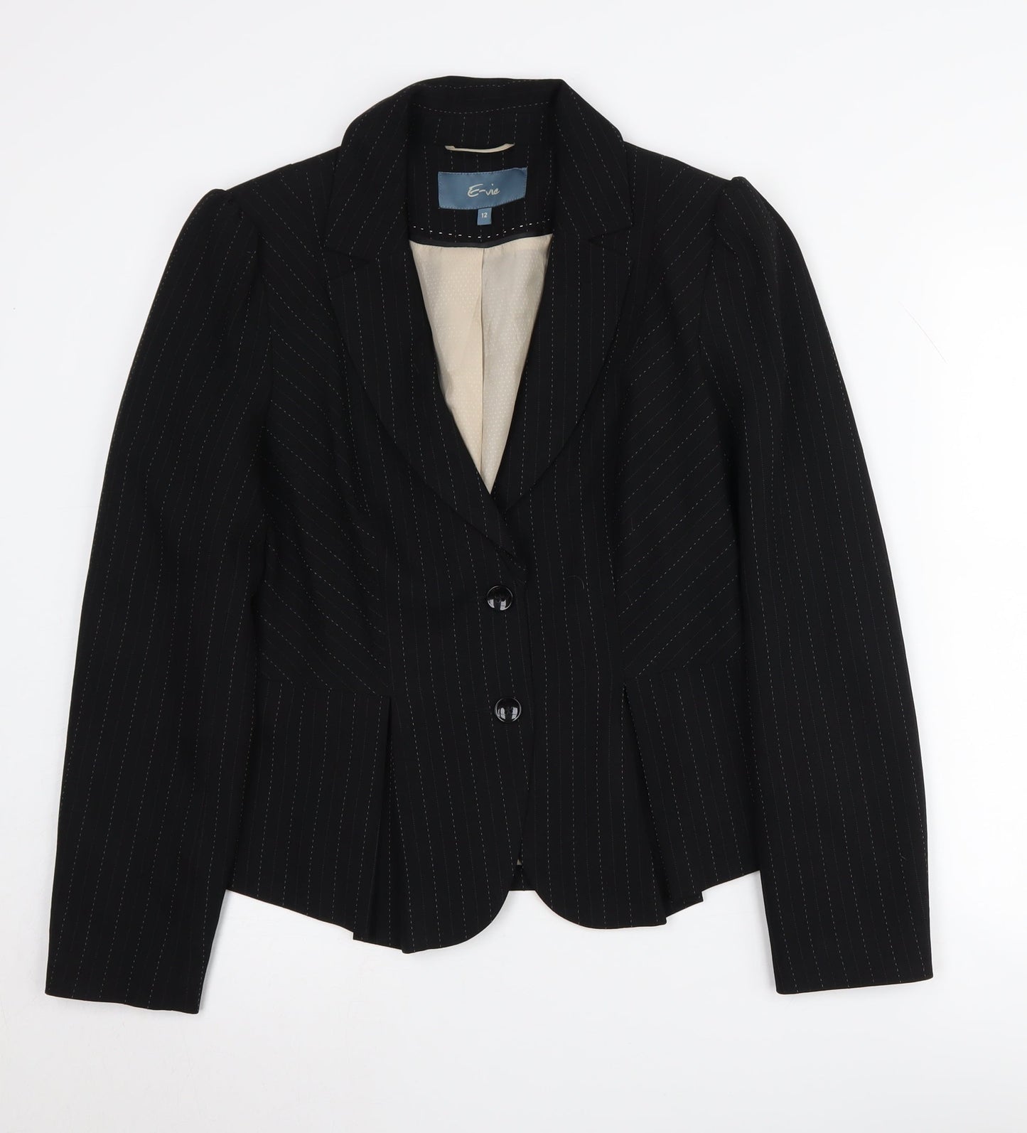 Womens UK Size 12 Evie Regular Black Blazer