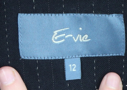 Womens UK Size 12 Evie Regular Black Blazer