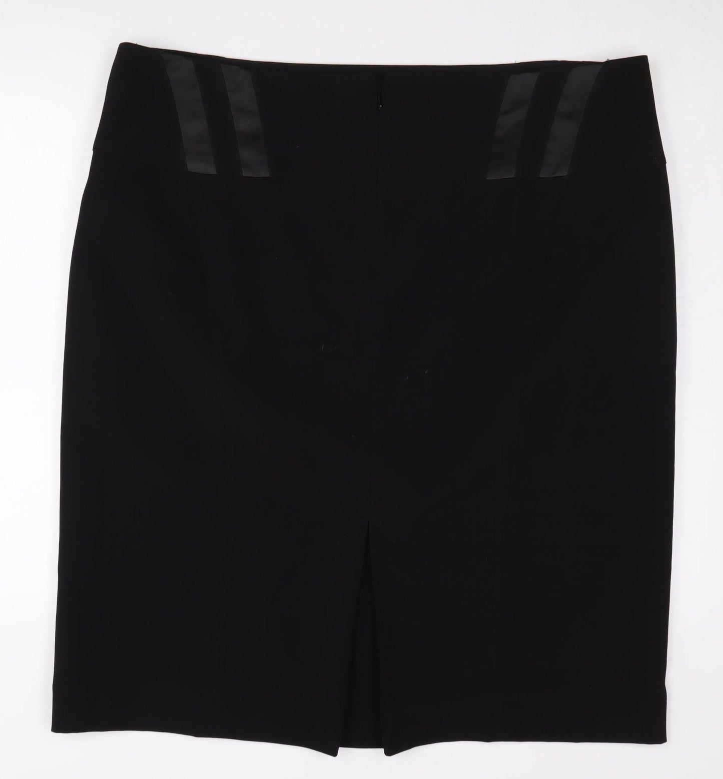 Long Tall Sally Women's Black Knee Length Pencil Skirt