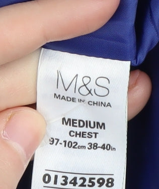 Mens UK Size 38 Marks and Spencer Regular Grey Suit Waistcoat