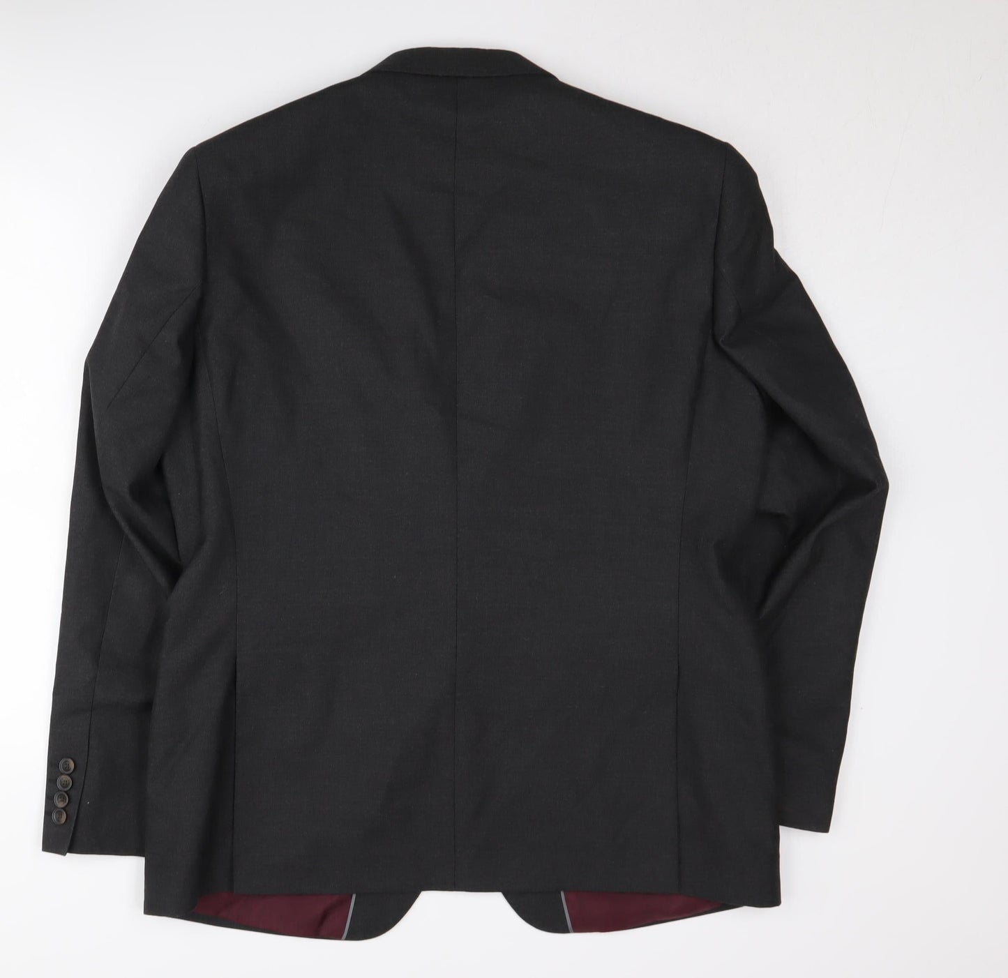 Mens UK Size 42 Marks and Spencer Regular Black Suit Jacket