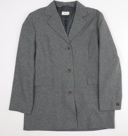 Womens UK Size 14 Agenda Regular Grey Blazer