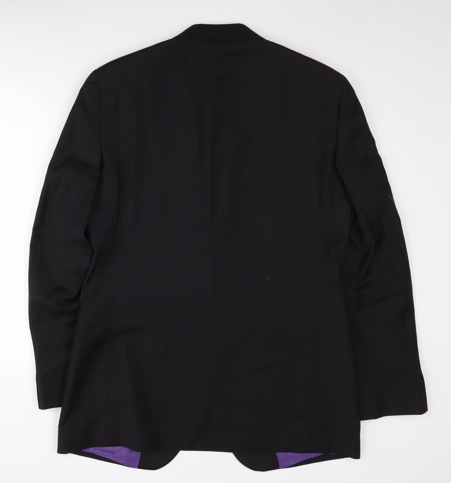 Mens UK Size 40 T.M.Lewin Regular Black Suit Tuxedo