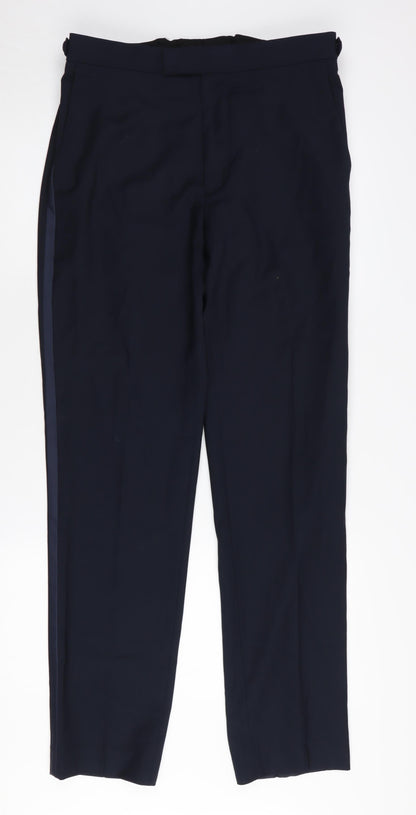 Autograph Men's Black Tailored Dress Pants, Size 34