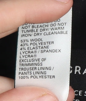 Autograph Men's Black Tailored Dress Pants, Size 34