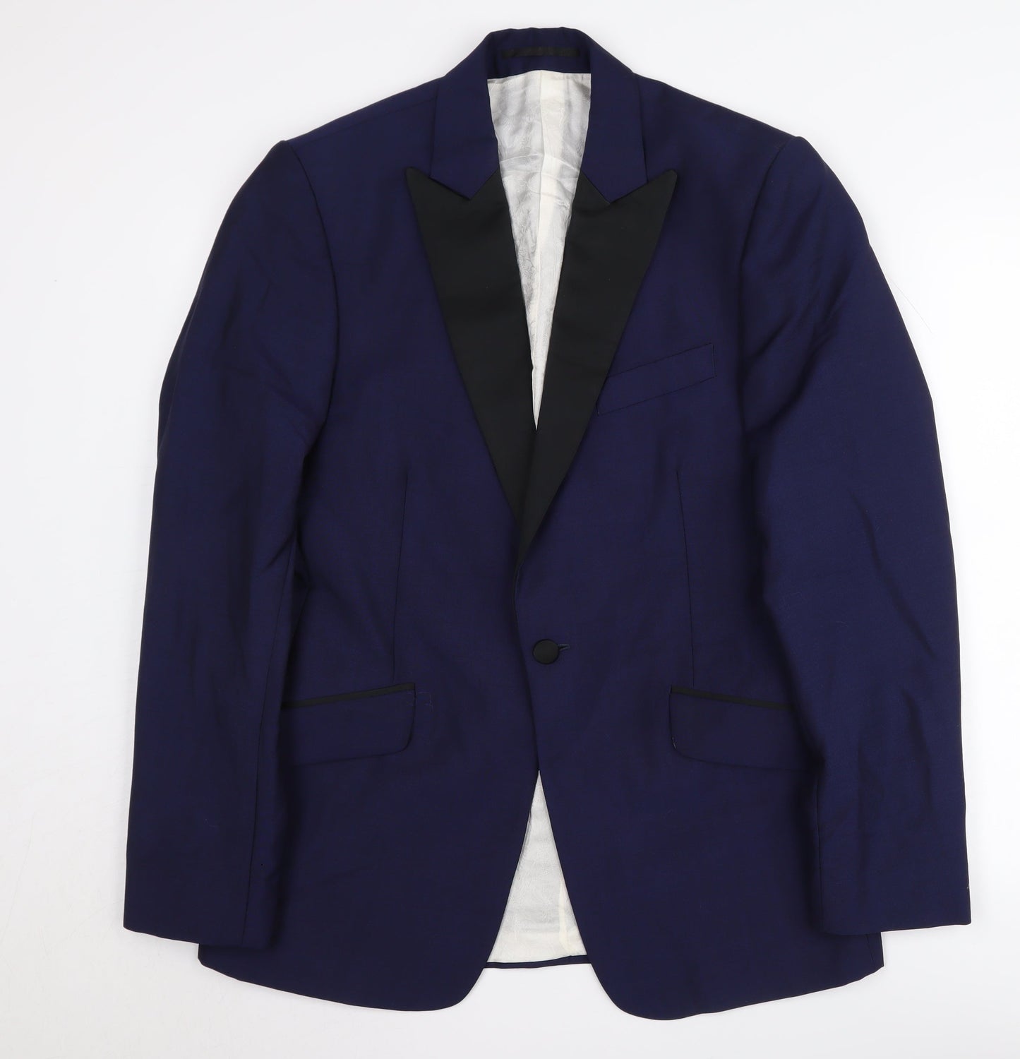 Mens UK Size 38 Duchamp Regular Blue Suit Jacket