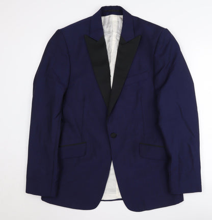 Mens UK Size 38 Duchamp Regular Blue Suit Jacket
