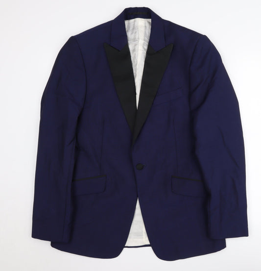 Mens UK Size 38 Duchamp Regular Blue Suit Jacket