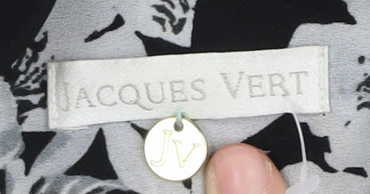 Womens UK Size S Jacques Vert Black Cape Jumper