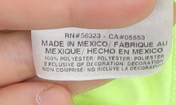 Nike Unisex Green Athletic Tank - L, Breathable Activewear