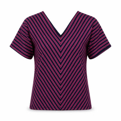 Womens UK Size S Jacques Vert Multicoloured Basic Blouse