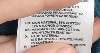 Adidas Men's Blue V-Neck Pullover Jumper M