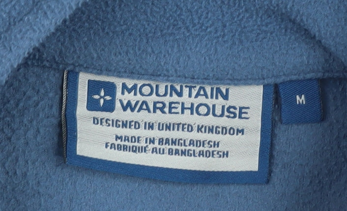 Mens UK Size M Mountain Warehouse Blue Pullover Sweatshirt