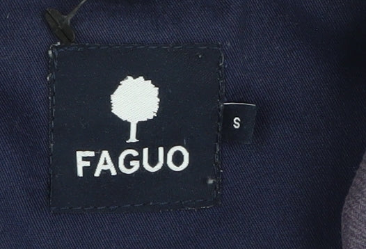 Mens UK Size S Faguo Blue Basic Jacket