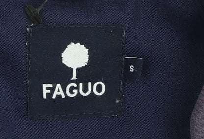 Mens UK Size S Faguo Blue Basic Jacket