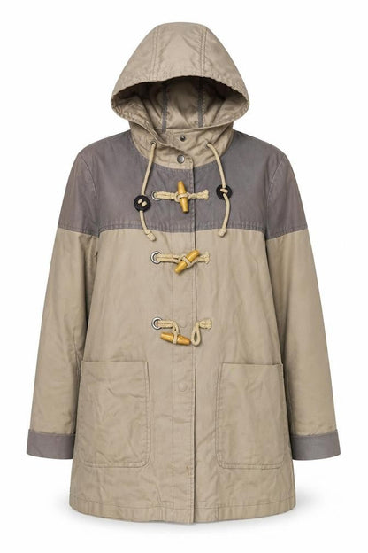 Womens UK Size 12 Topshop Beige Duffle