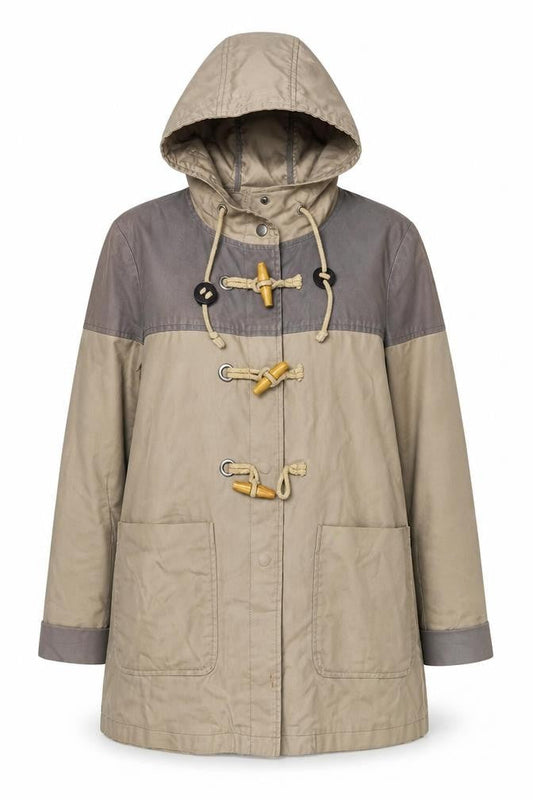 Womens UK Size 12 Topshop Beige Duffle