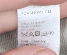 Womens UK Size 12 Topshop Beige Duffle