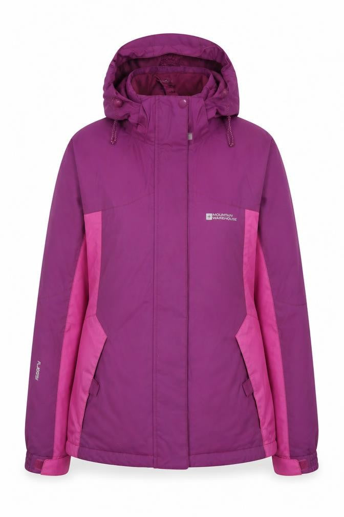 Womens UK Size 10 Mountain Warehouse Purple Anorak Coat