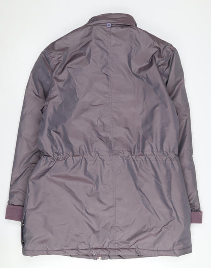 Roman Originals Women's Grey Mid Jacket, M