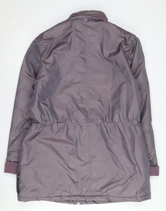 Roman Originals Women's Grey Mid Jacket, M