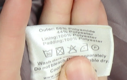 Roman Originals Women's Grey Mid Jacket, M